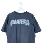 2001 Pantera “Reinventing The Steel” Wanted Poster Tour Tee Faded Black