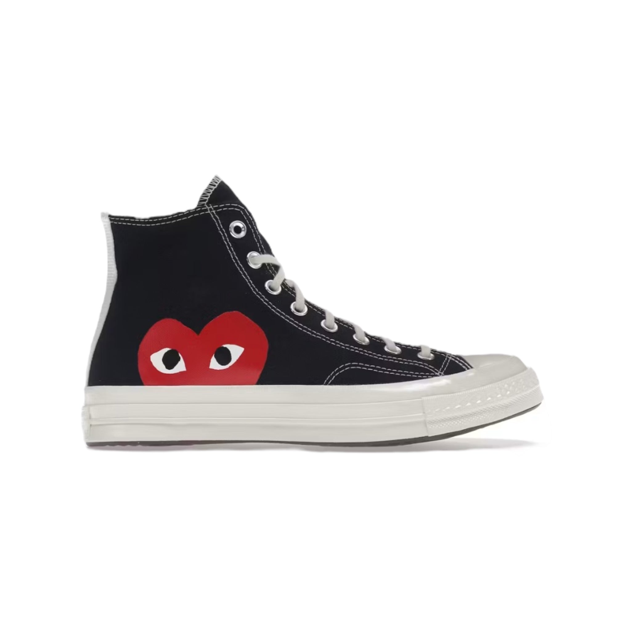 Comme Des Garçons PLAY x Converse Chuck Taylor All Star 70 Hi “Black”