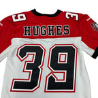 Vintage Reebok CFL Calgary Stampeders Charleston Hughes Home Jersey