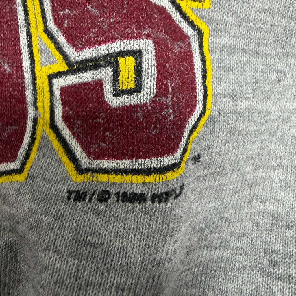 1998 Lee Sport NFL Washington Redskins Arch Logo Crewneck Grey