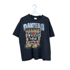 2001 Pantera “Reinventing The Steel” Wanted Poster Tour Tee Faded Black