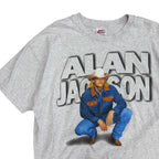 1997 Alan Jackson “Everything I Love” Tour Tee Heather Grey