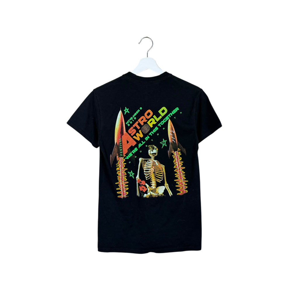 Astroworld Festival Houston TX Concert Tour Tee Black