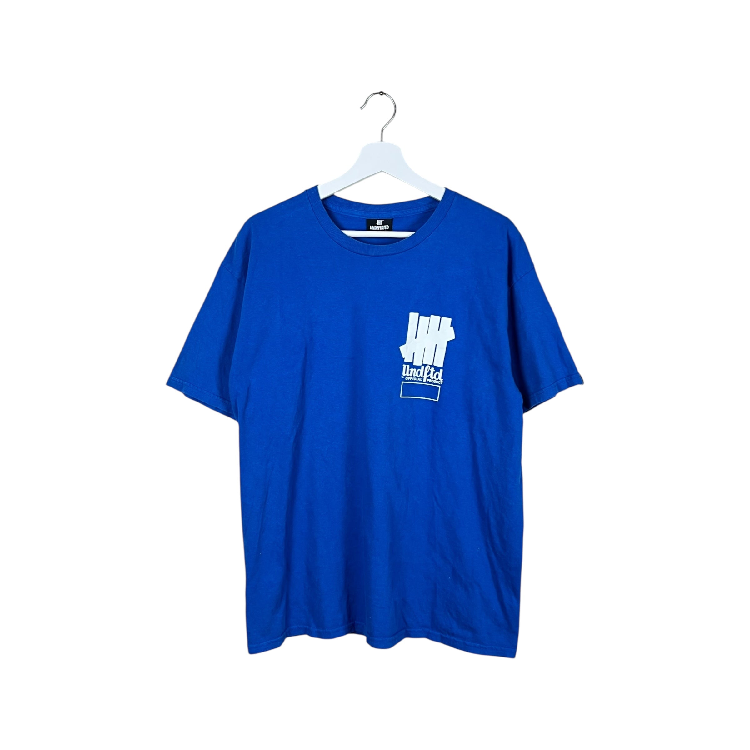Undefeated Official Product Tee Bright Blue