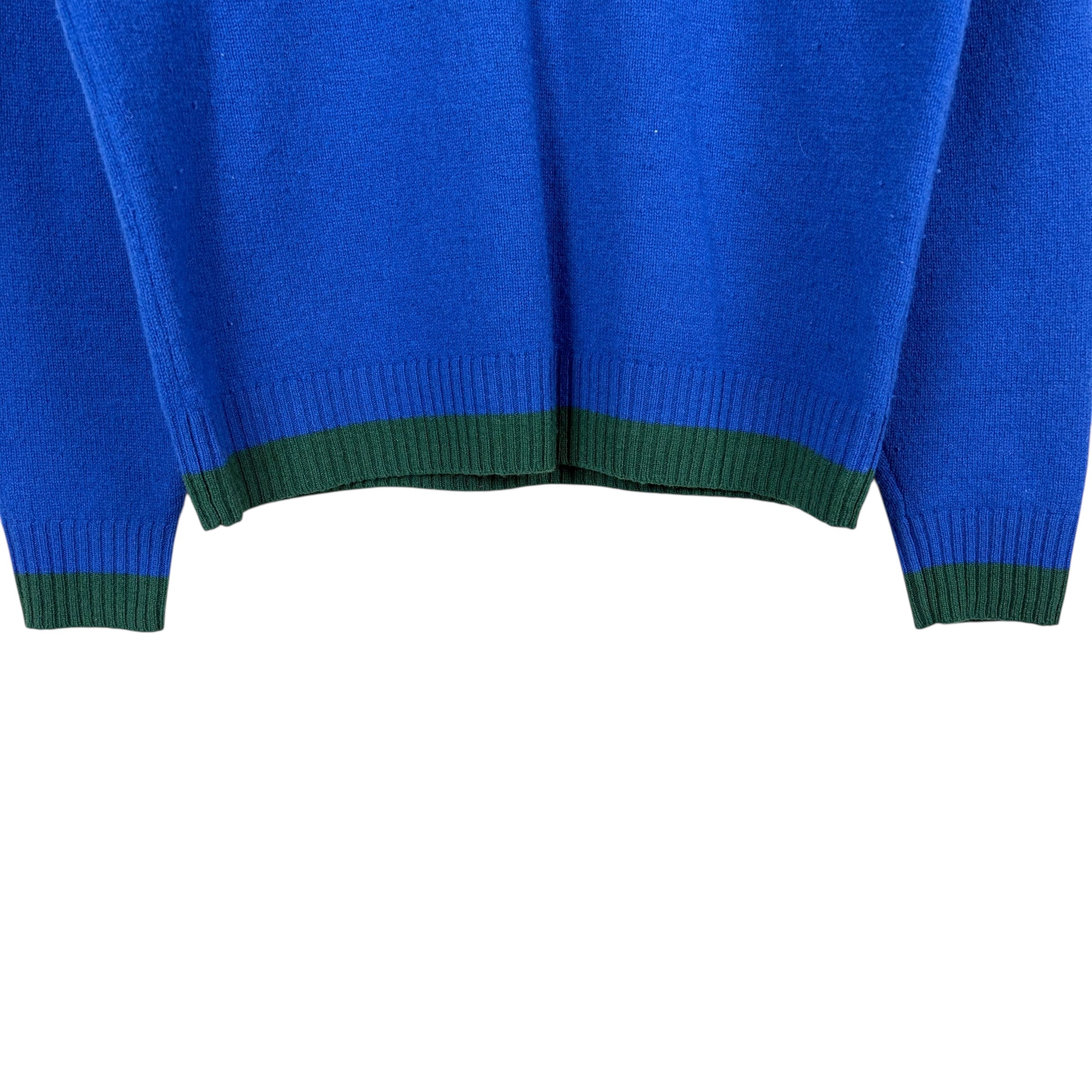 JW Anderson x Uniqlo for Roger Federer Knit Navy/Green