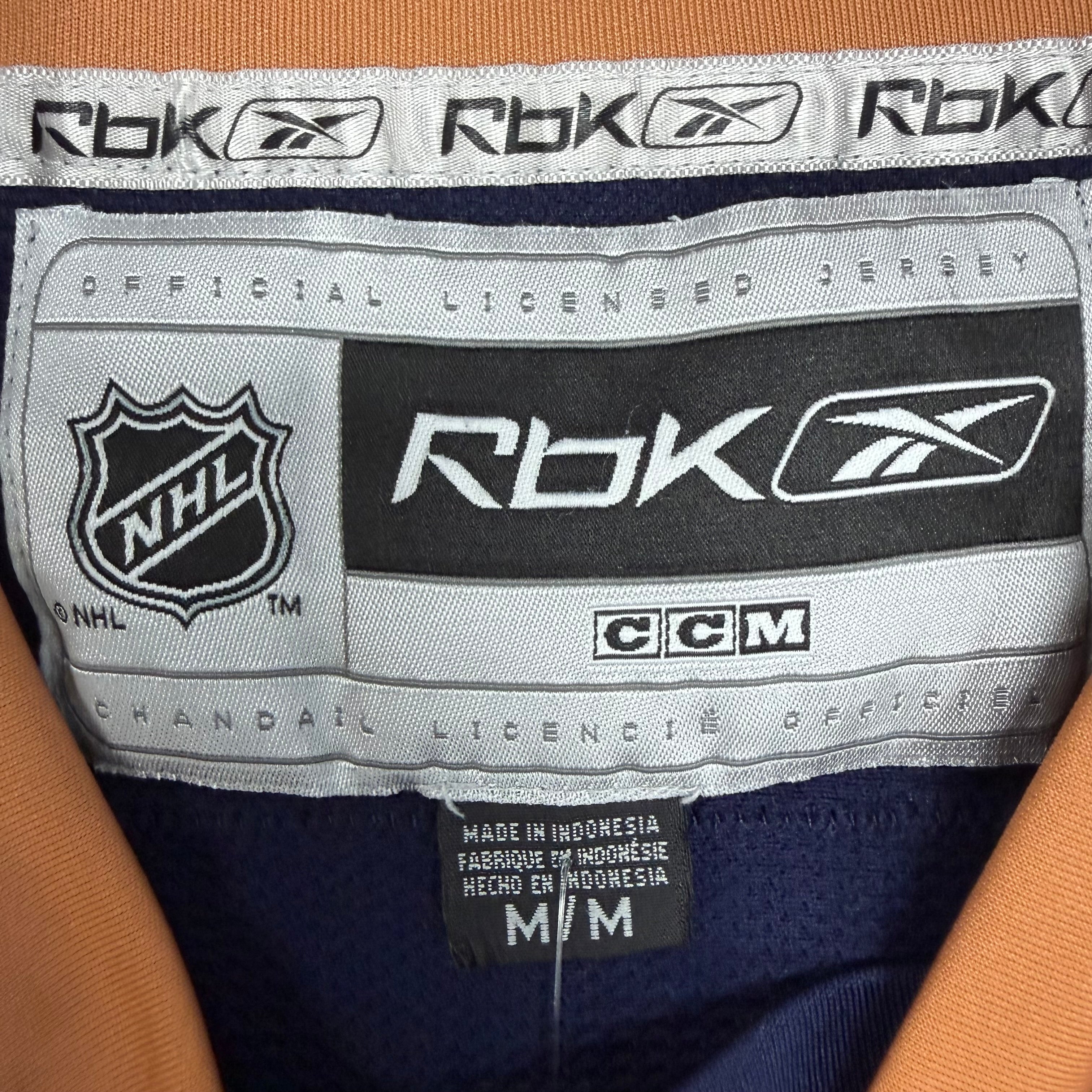 Vintage Reebok NHL Edmonton Oilers Taylor Hall Away Jersey