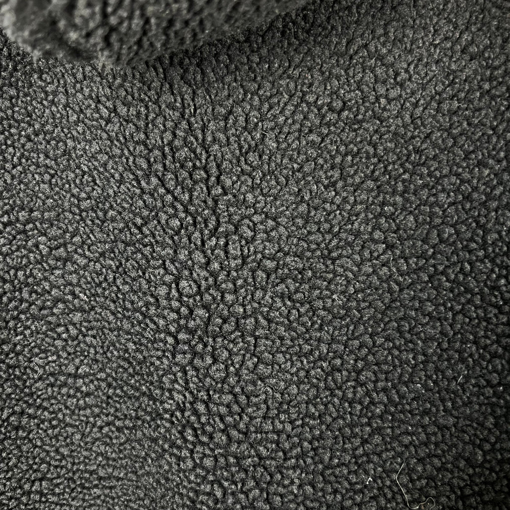 Stussy Sherpa Zip Hoodie Black