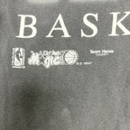 Vintage Team Hanes NBA Orlando Magic Basketball Tee Faded Black
