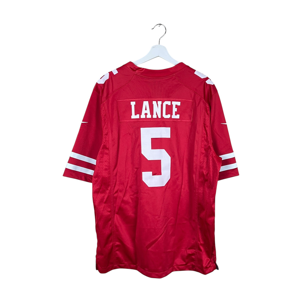 Vintage Nike NFL San Francisco 49ers Trey Lance Away Jersey