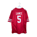 Vintage Nike NFL San Francisco 49ers Trey Lance Away Jersey