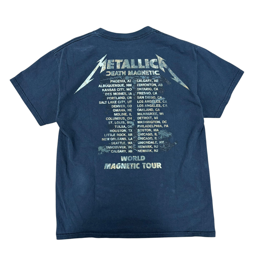 Vintage Metallica Death Magnetic World Tour Tee Black