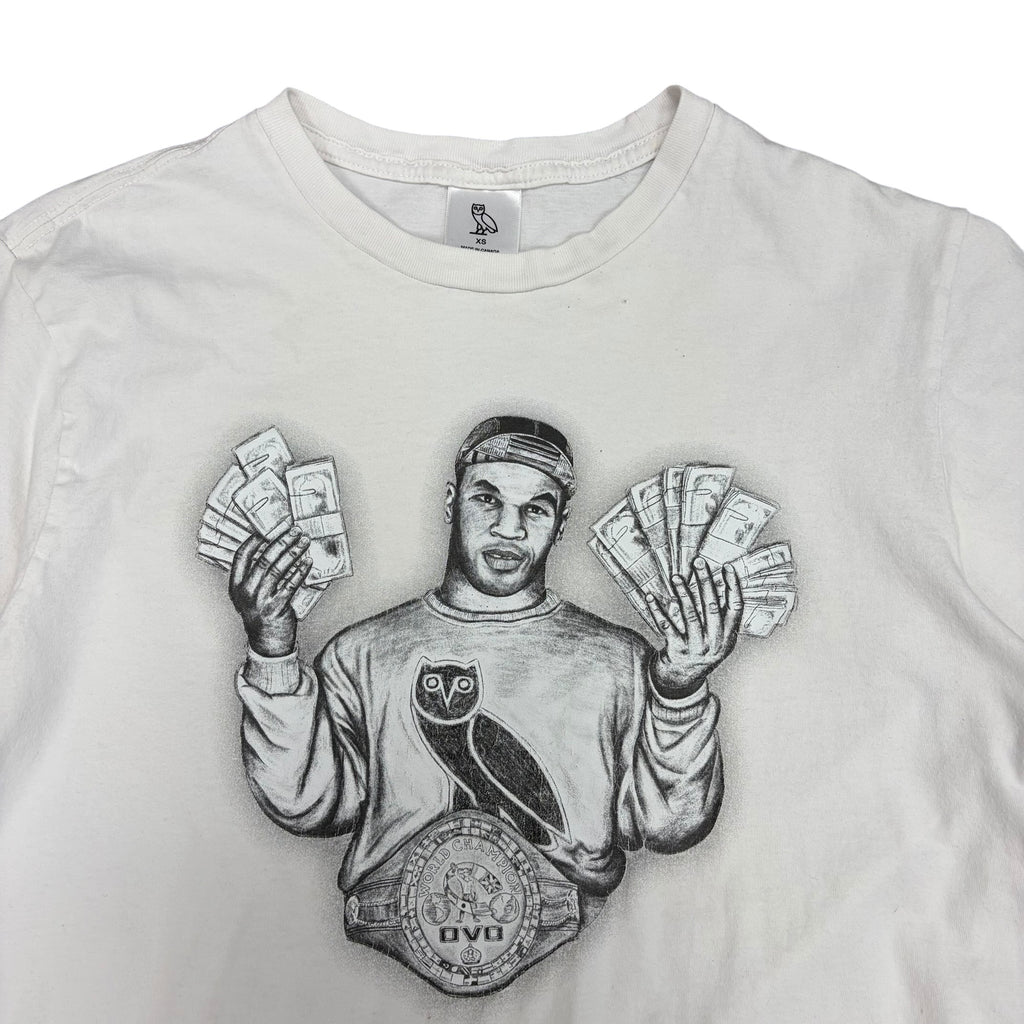OVO x Mike Tyson “Money Mike” Tee White