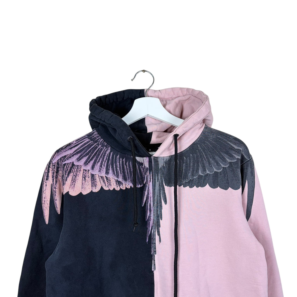 Marcelo Burlon Aish Hoodie Black/Pink