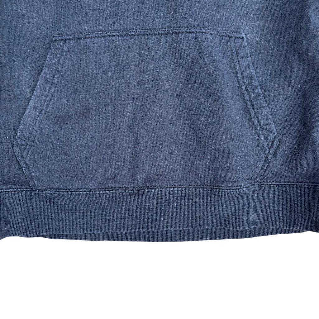 Vintage Fubu Embroidered Logo Hoodie Navy