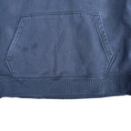 Vintage Fubu Embroidered Logo Hoodie Navy