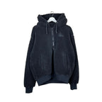 Stussy Sherpa Zip Hoodie Black