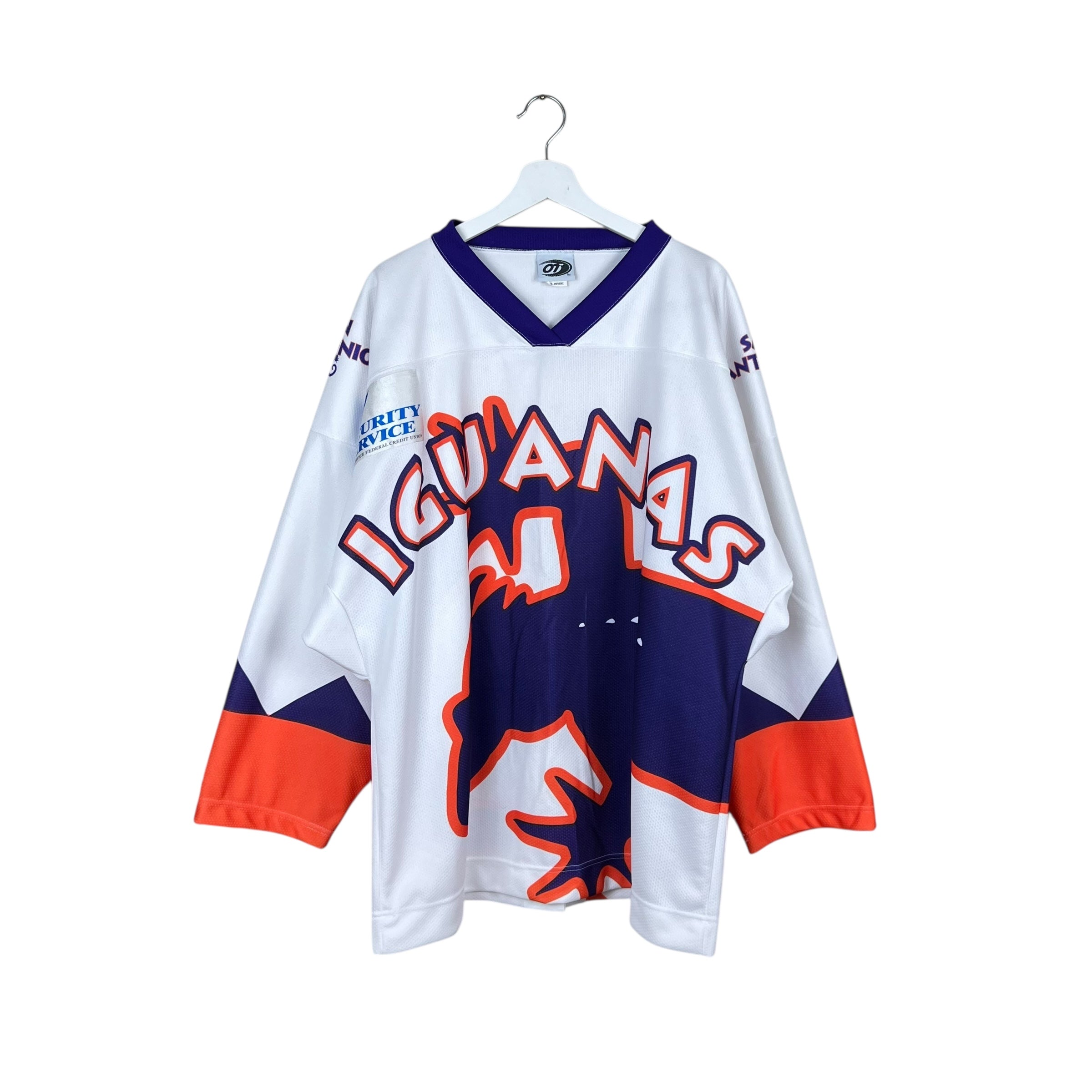 Vintage Minor League Revi San Antonio Iguanas Blank Home Jersey