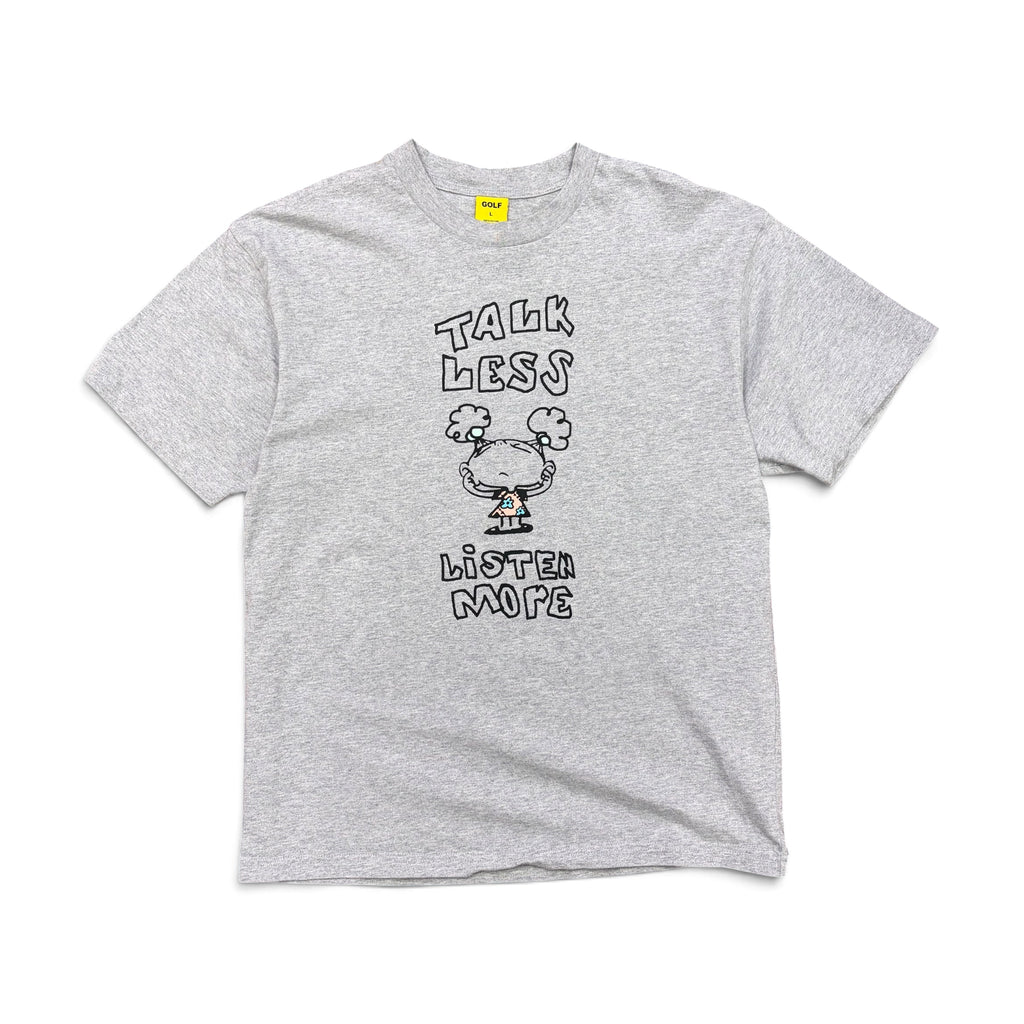 Golf Wang “Talk Less Listen More” Tee Grey