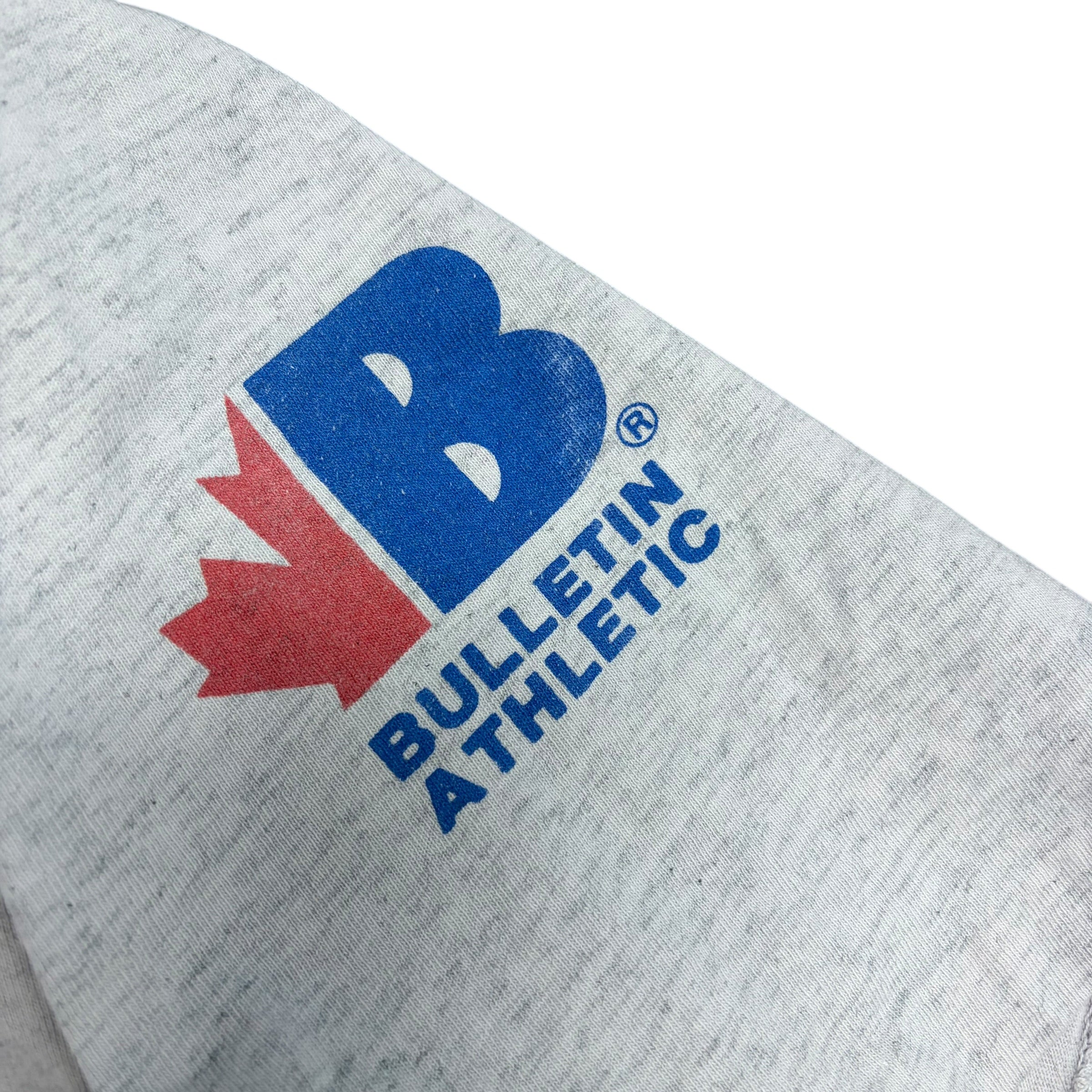 1992 Bulletin Athletic NHL Montreal Canadiens AOP Tee Heather Grey