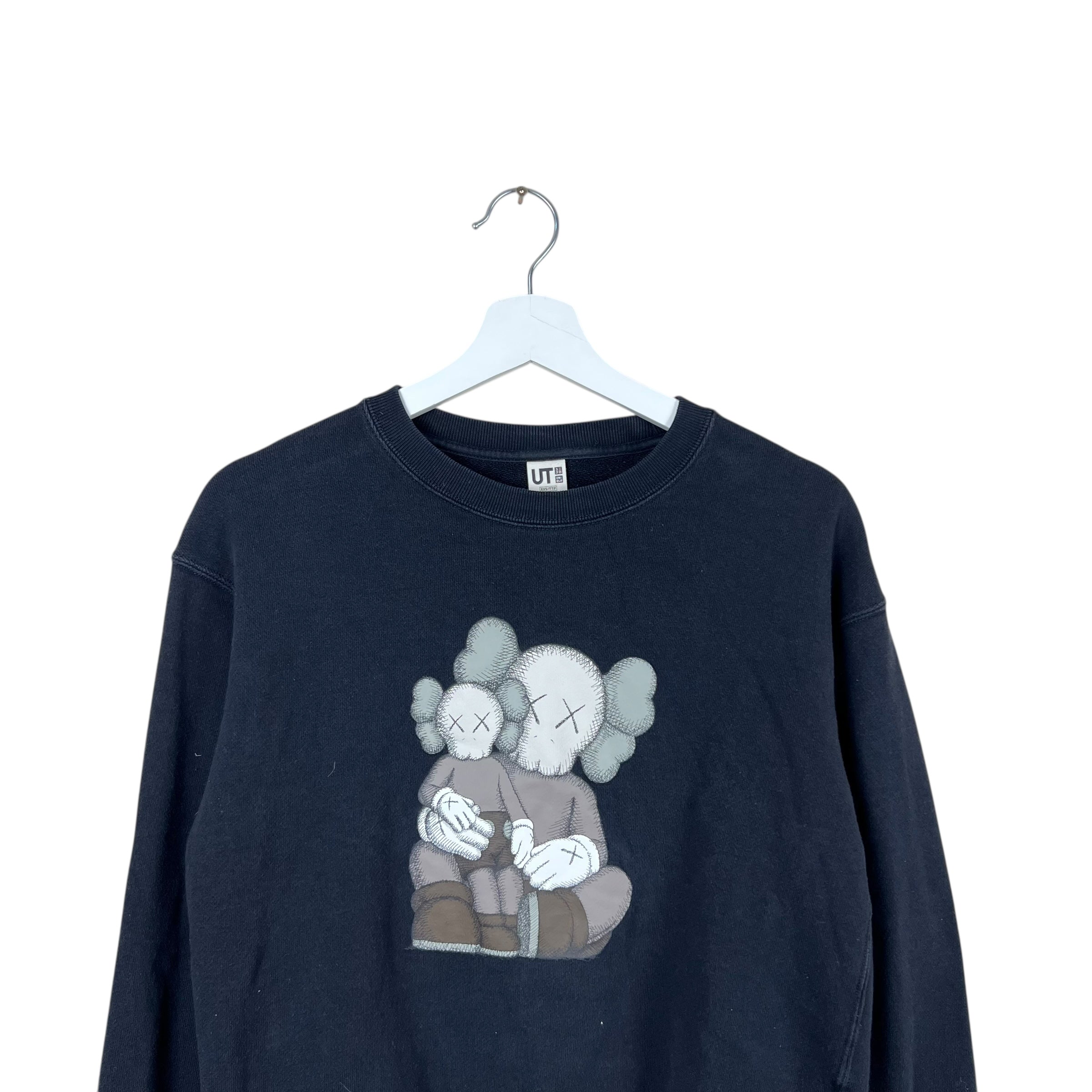 Uniqlo x KAWS Longsleeve Crewneck Black