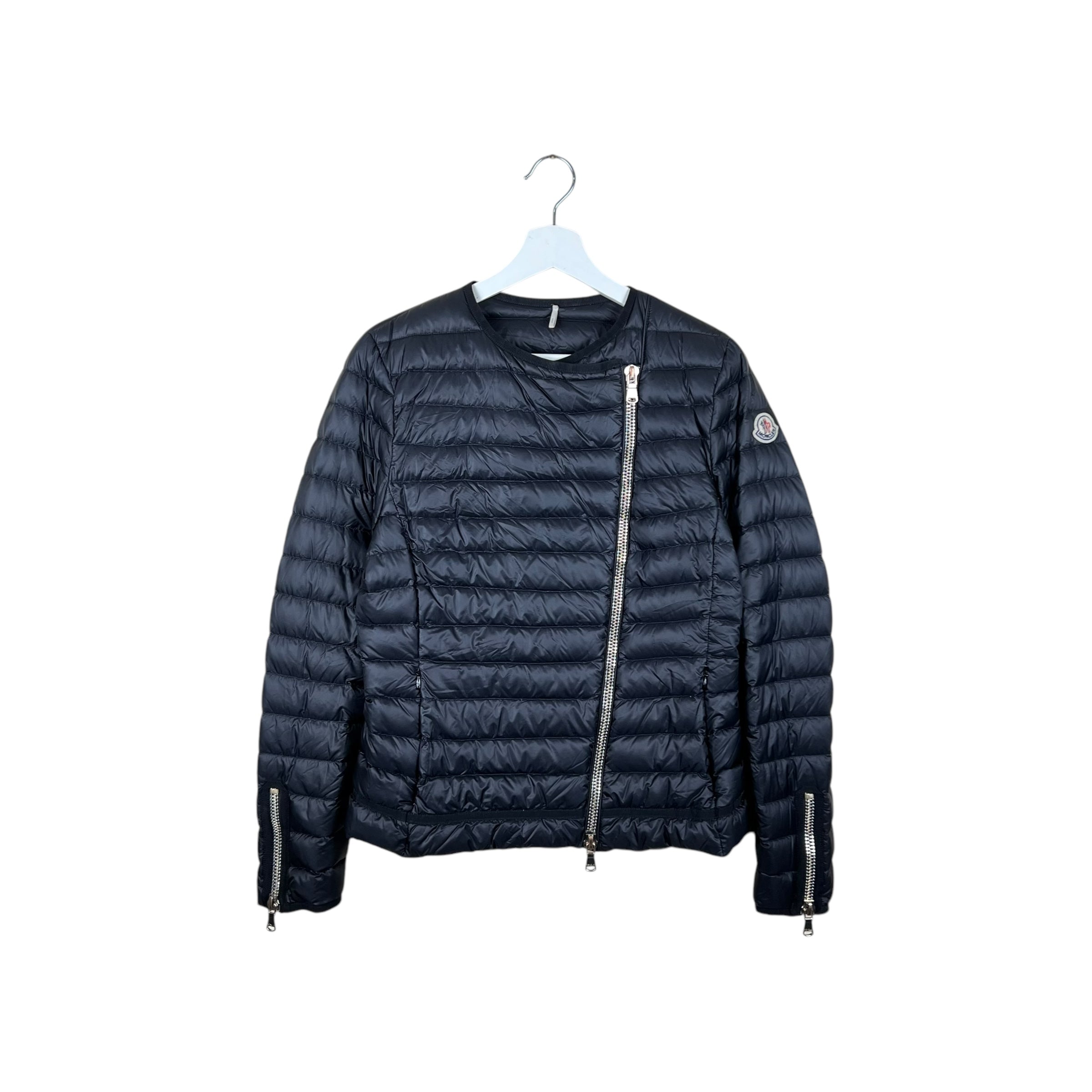 Moncler Women’s Amey Giubbotto Puffer Jacket Black