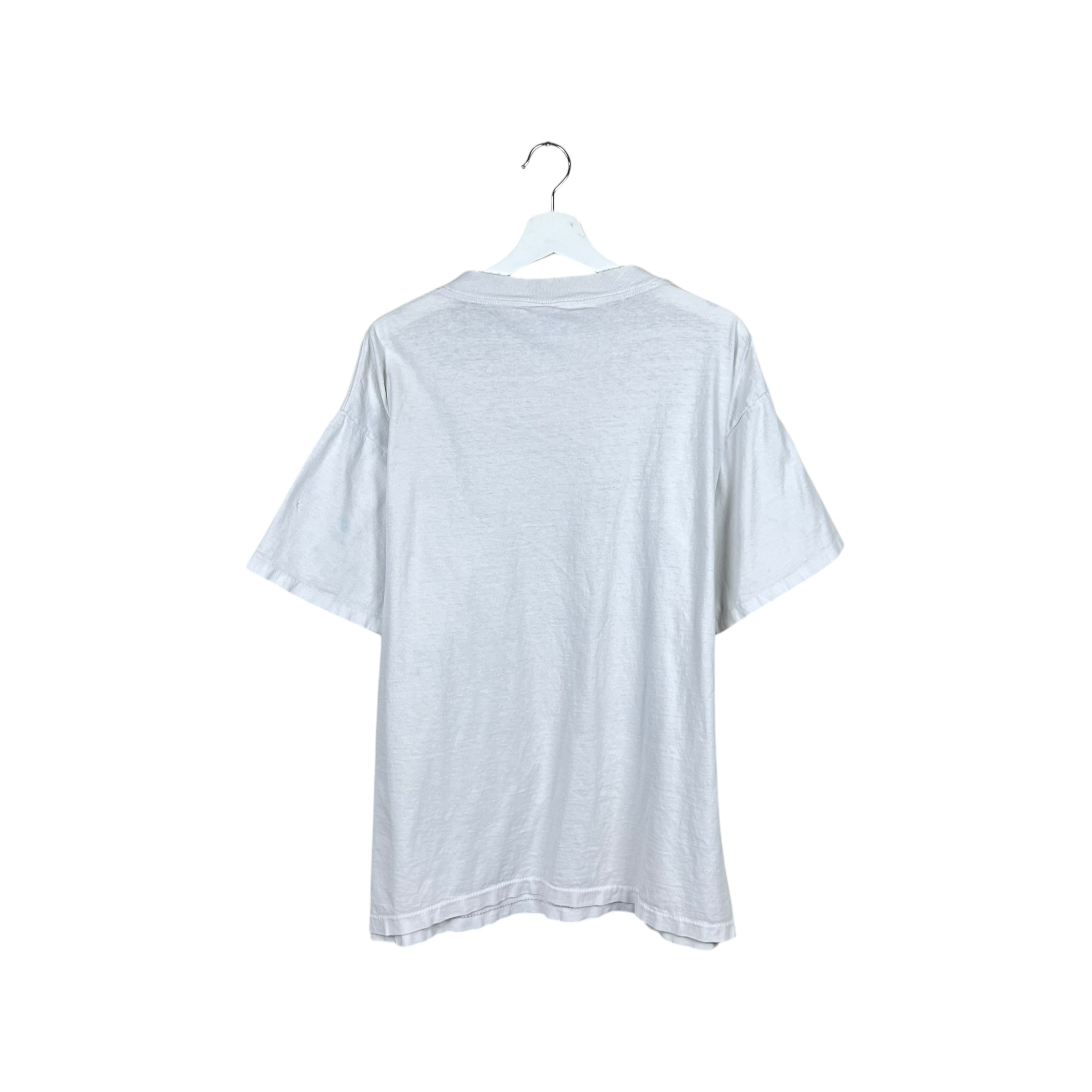 1993 Salem Carolina Panthers Big Logo Tee White