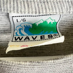 Vintage Waves NHL Montreal Canadiens Striped Tee Grey