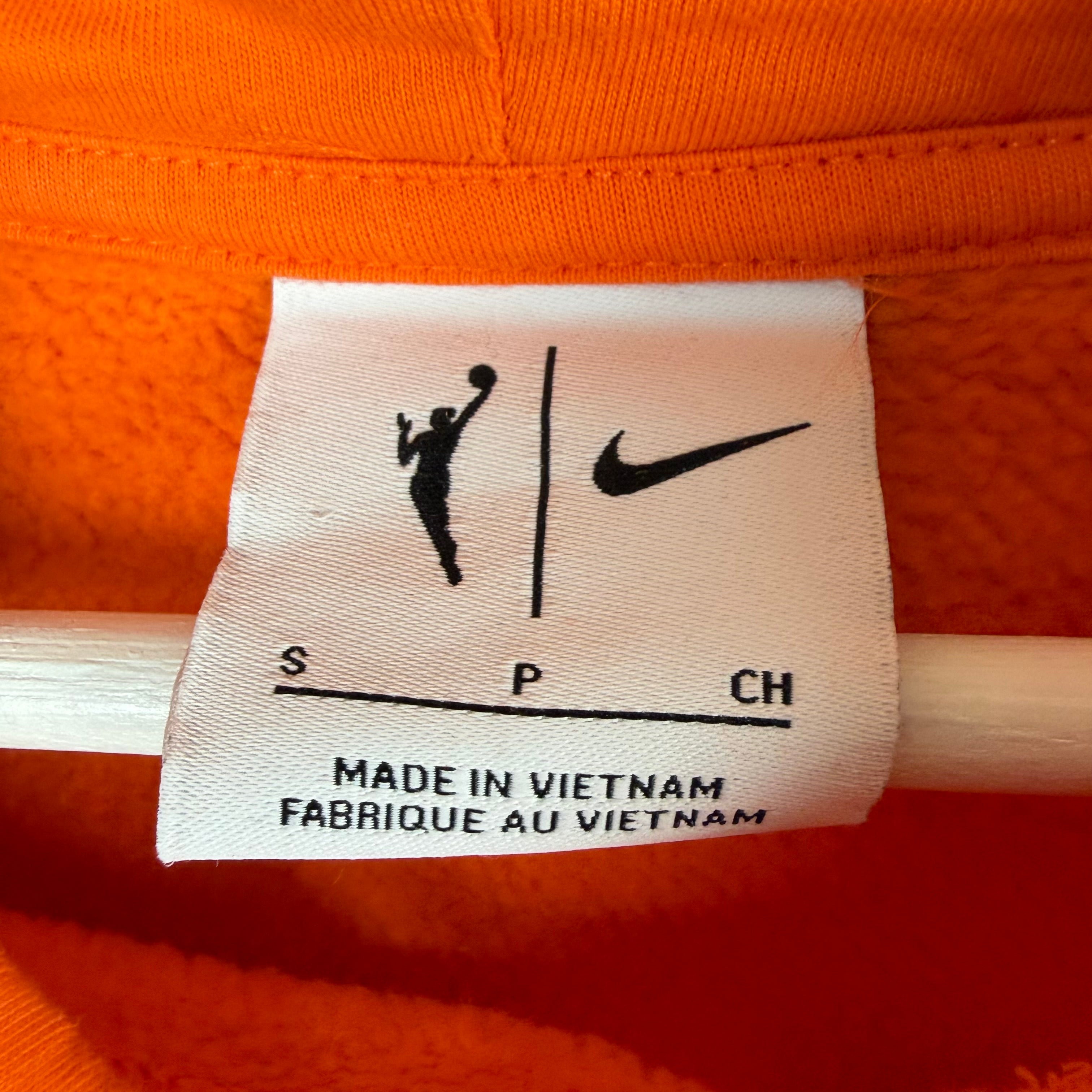 Vintage Nike WNBA Logo Hoodie Orange