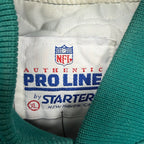 Vintage Starter NFL Miami Dolphins Satin Bomber Jacket
