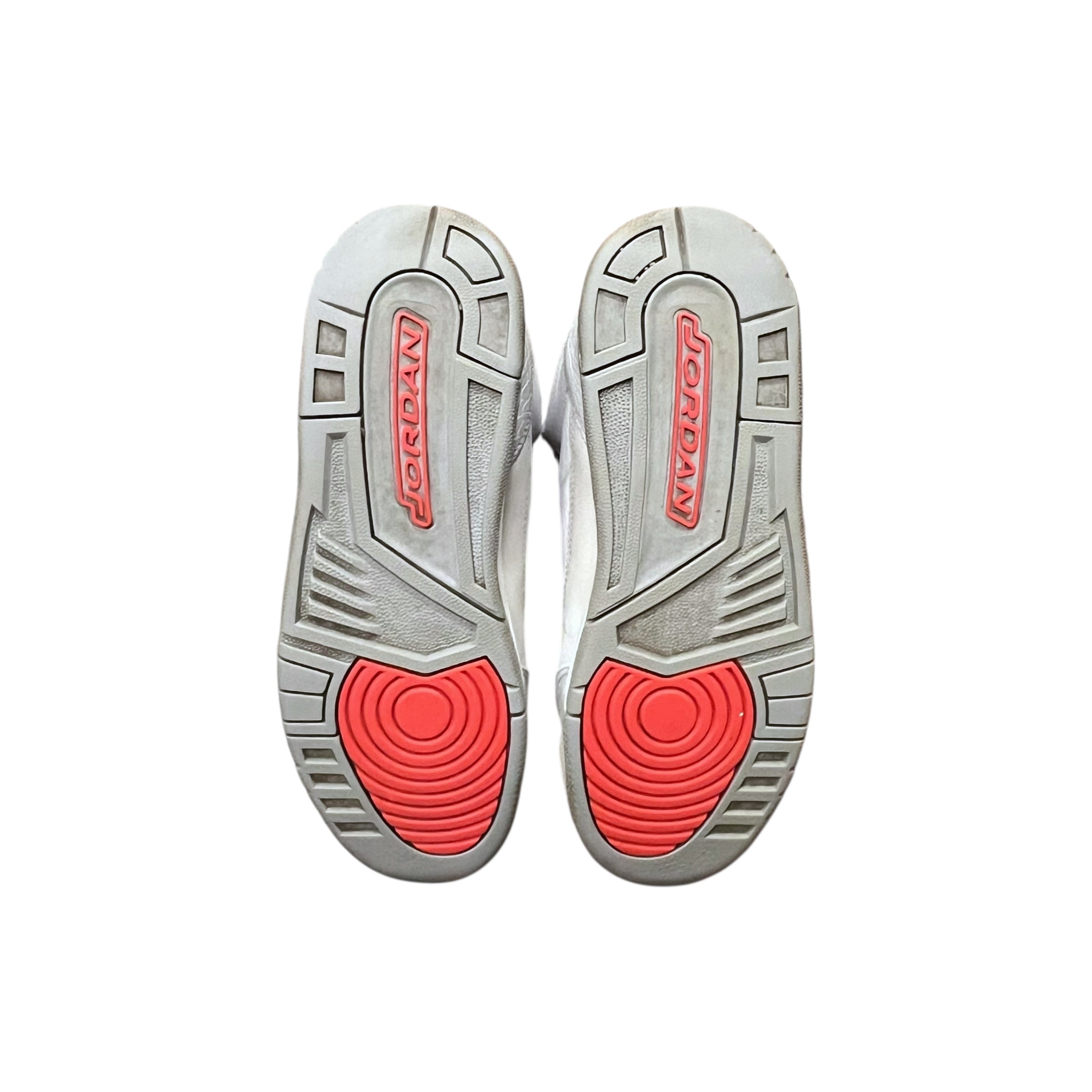 Jordan 3 Retro White Crimson Grey (GS)(2010)