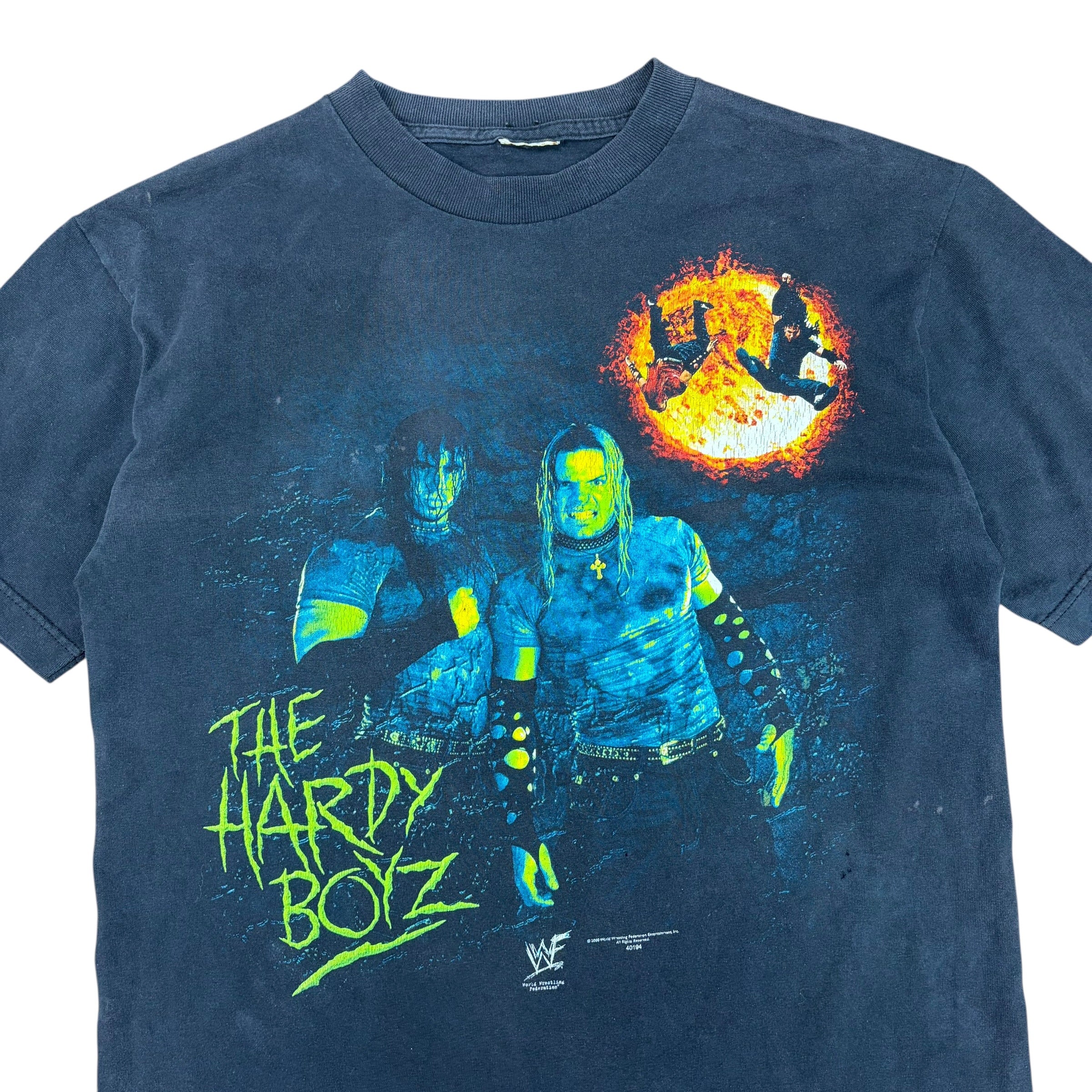 2000 WWF The Hardy Boyz Tee Black