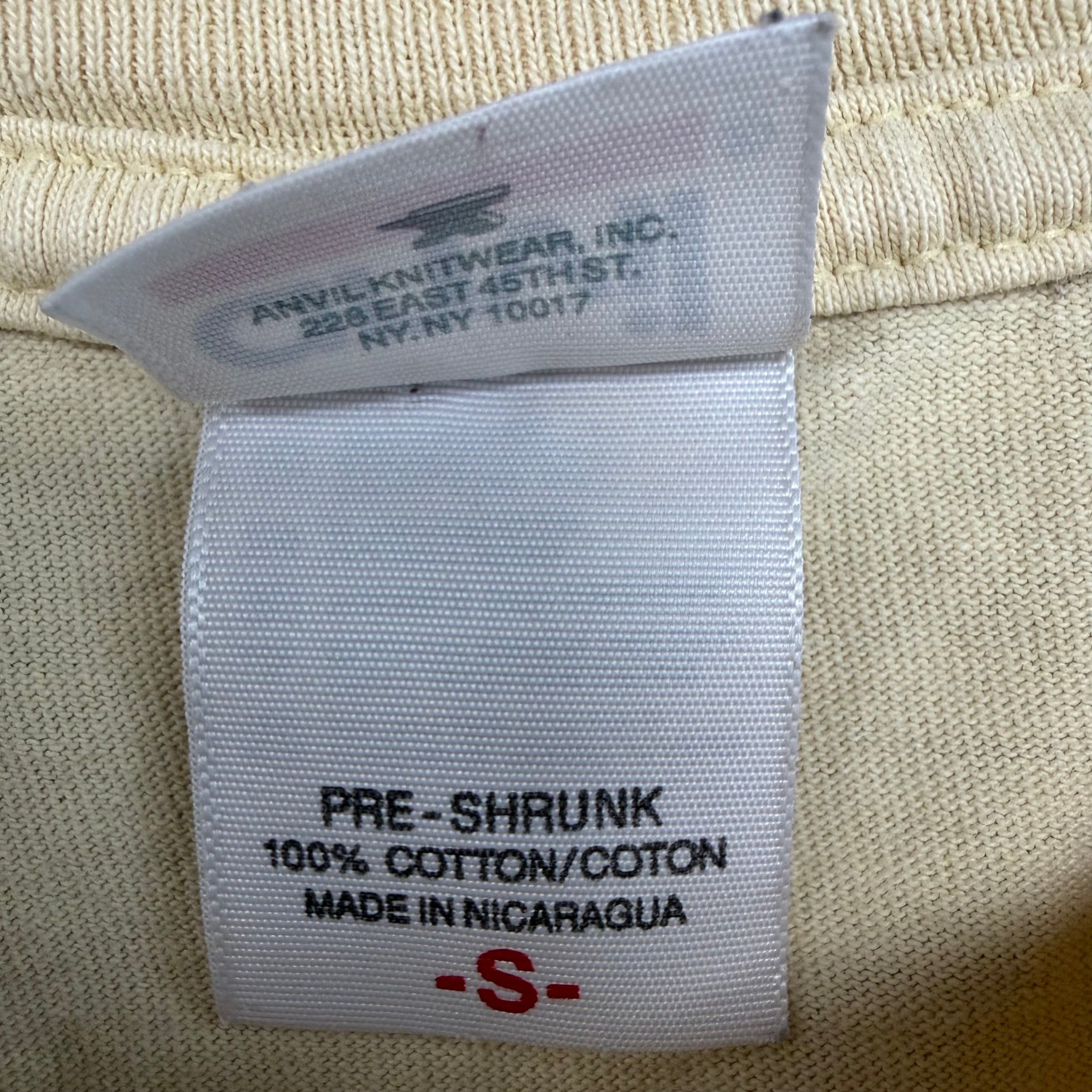 Vintage Taylor Swift “Fearless” Tour Tee Soft Yellow