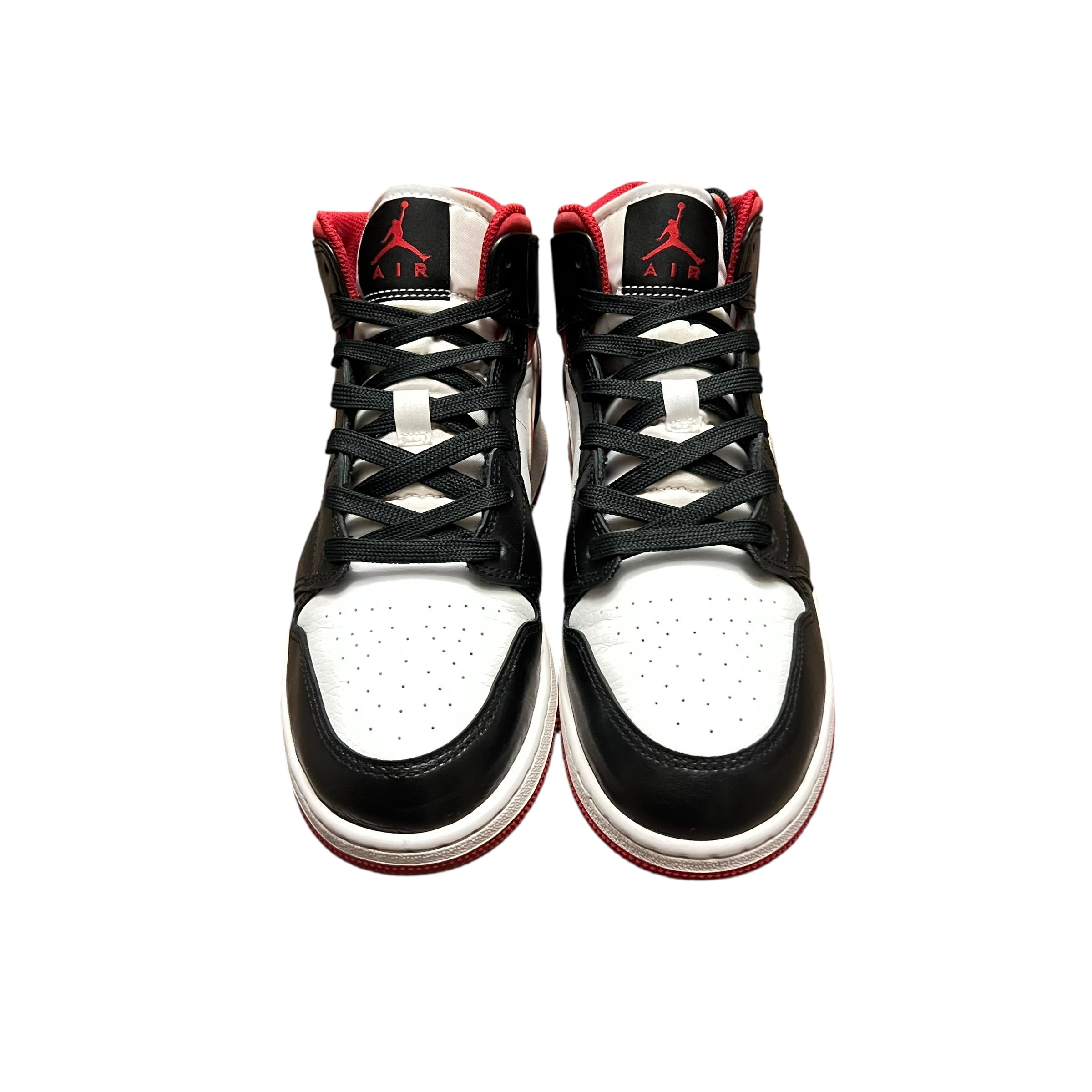 Jordan 1 Mid Gym Red Black White (GS)