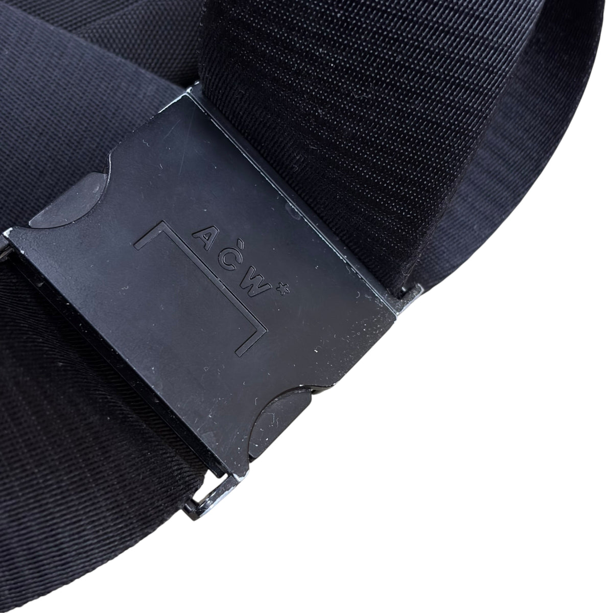 A-Cold-Wall Abdomen Pouch Black