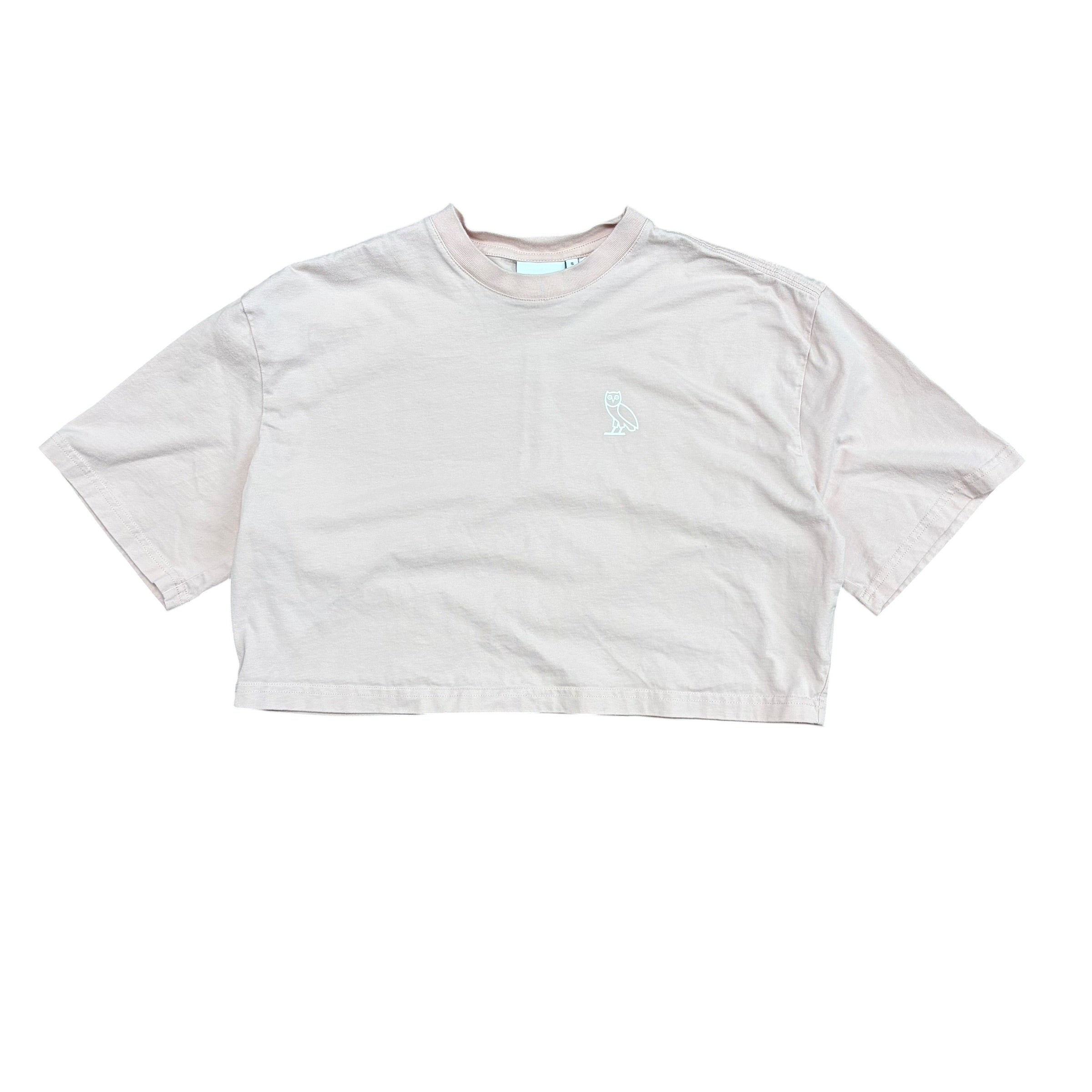 OVO Women’s Cropped Tee Light Pink