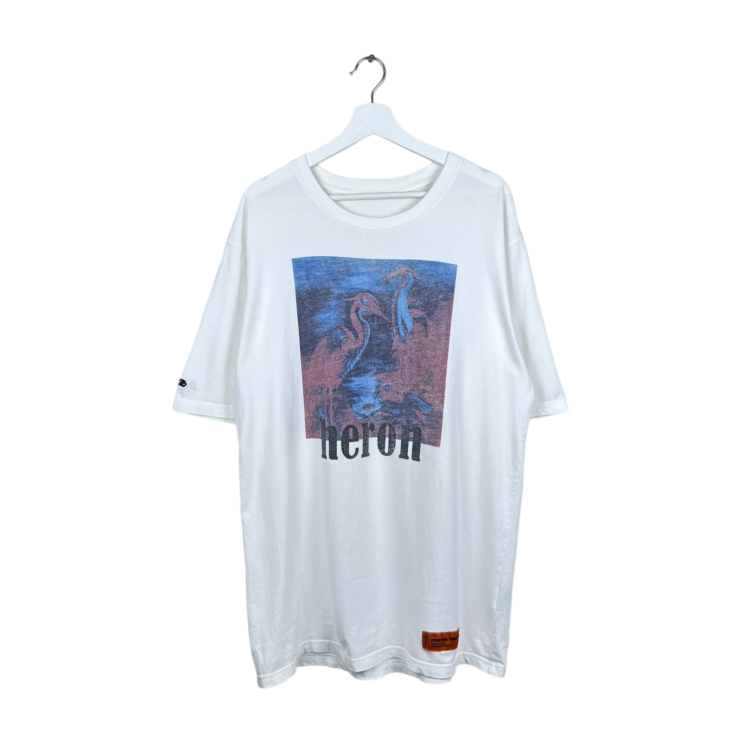 Heron Preston Heron Print Tee White