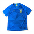 2018 Nike Brazil Blank Away Jersey