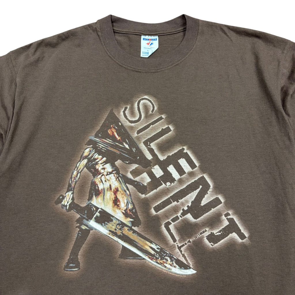 2001 Silent Hill Video Game Promo Tee Brown