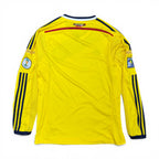 2014 Adidas Colombia Blank Home Longsleeve Jersey