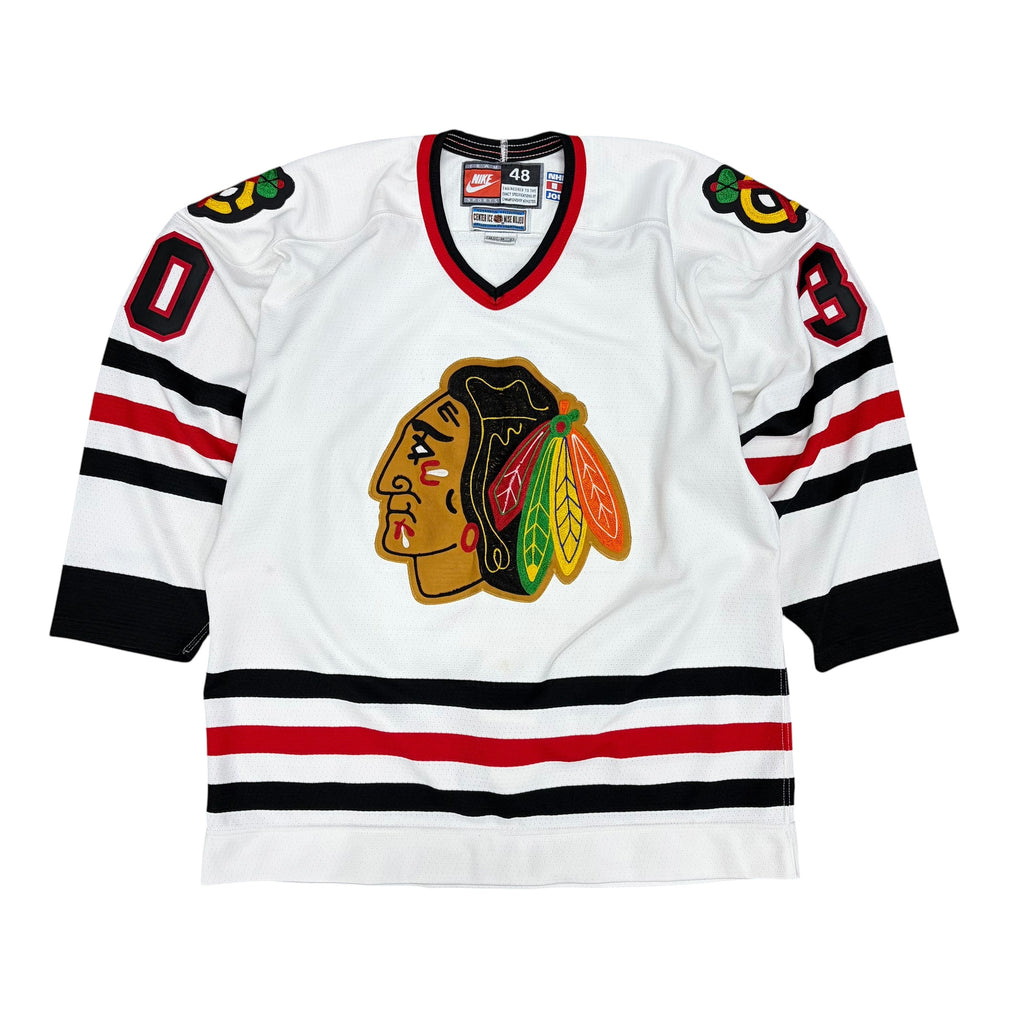 Vintage Nike 90’s NHL Chicago Blackhawks Ed Belfour Home Jersey