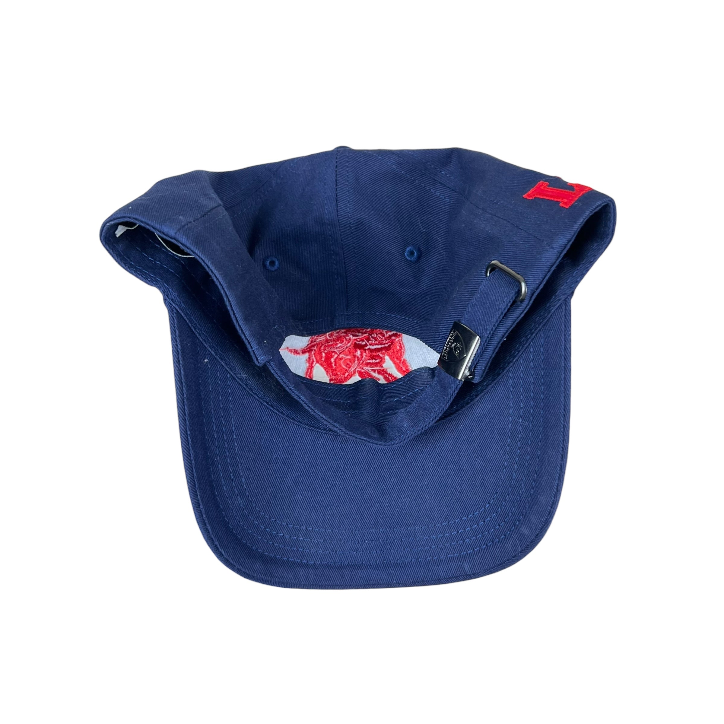 Vintage Lamborghini Bull Logo StrapBack Navy