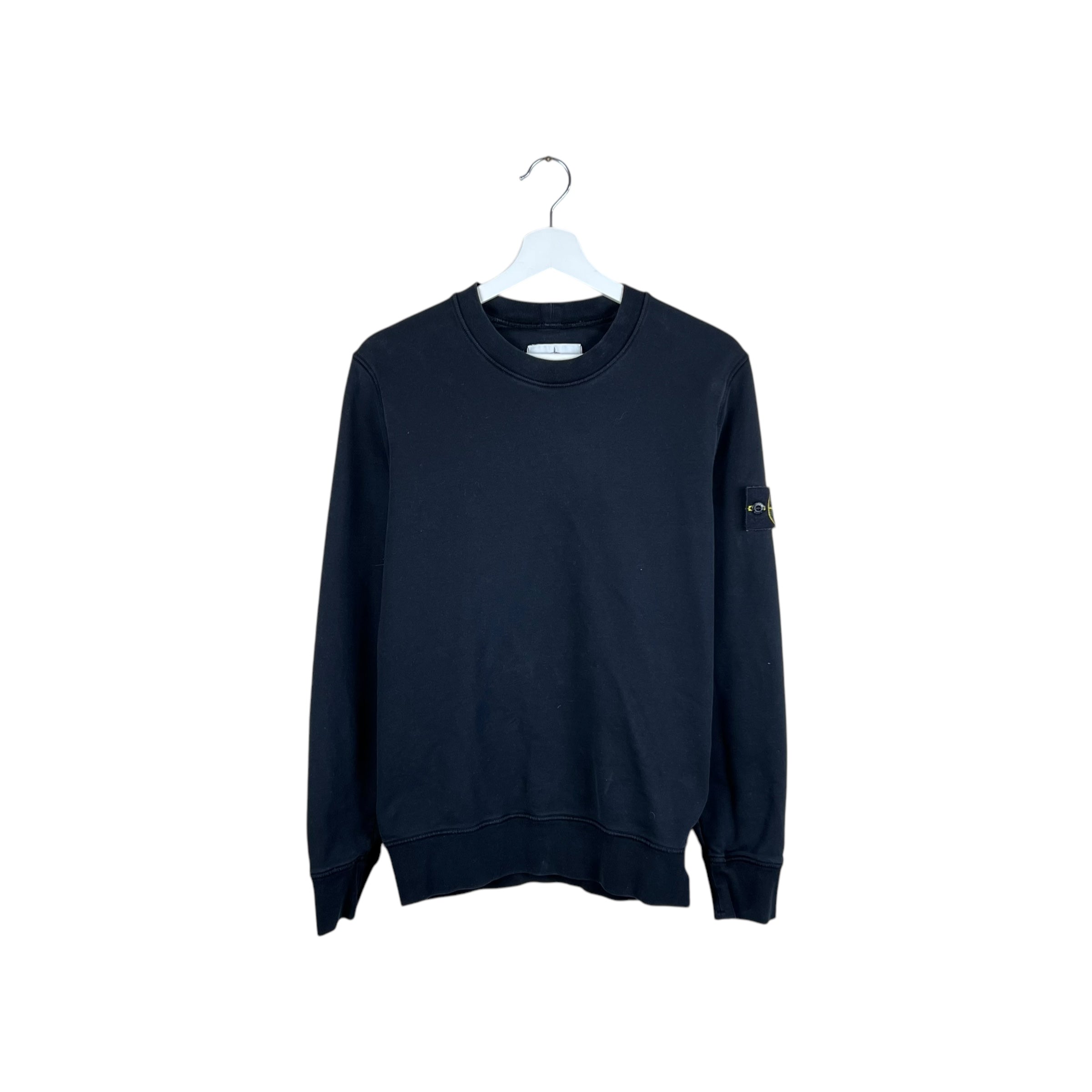 Stone Island Patch Crewneck Black