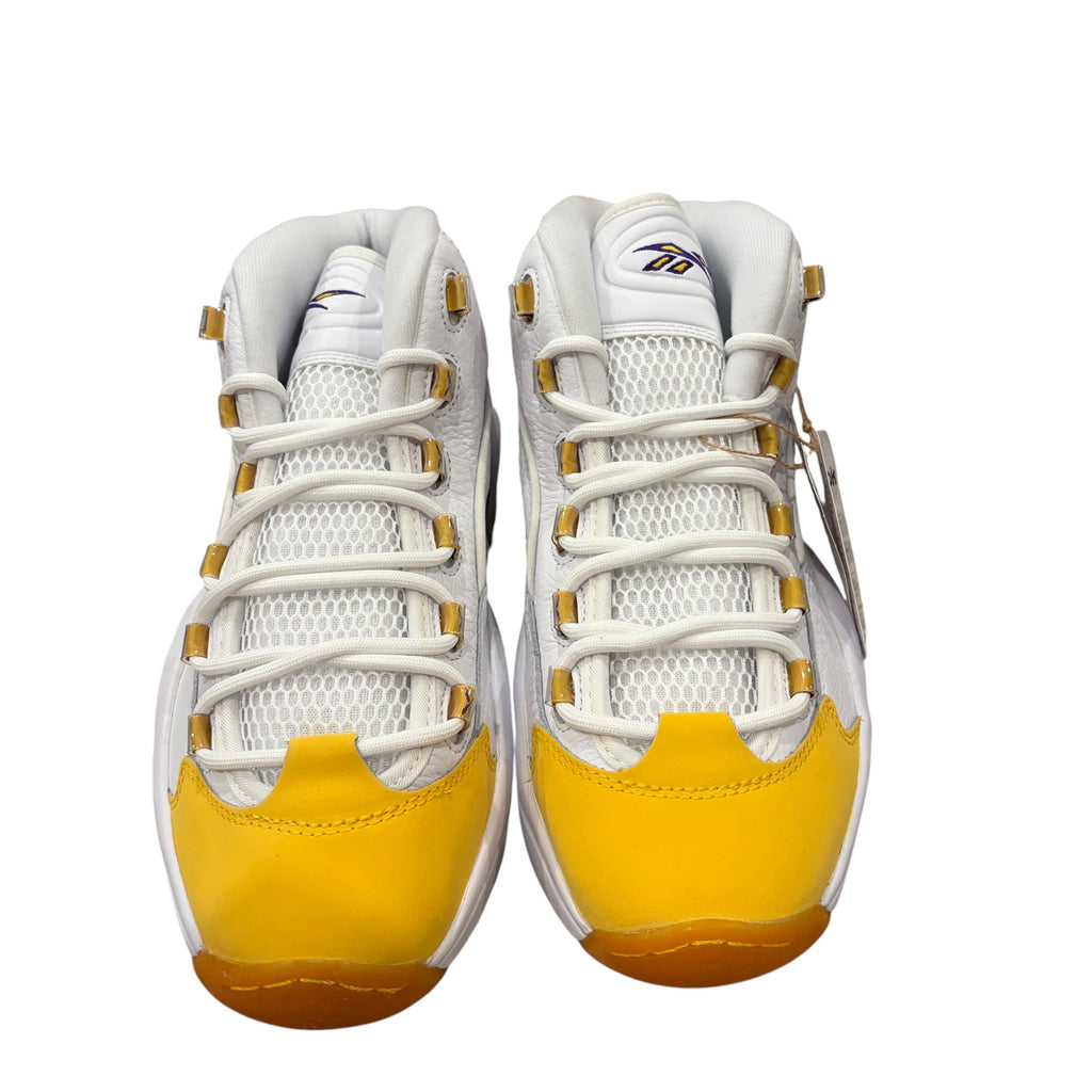 Reebok Question Mid Yellow Toe