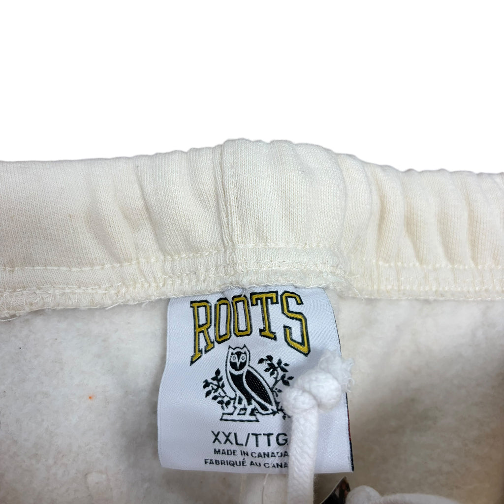 OVO x Roots Logo Sweatpants Heather Grey