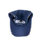 Vintage ANCO NHL Edmonton Oilers Flaming Embroidery Logo StrapBack