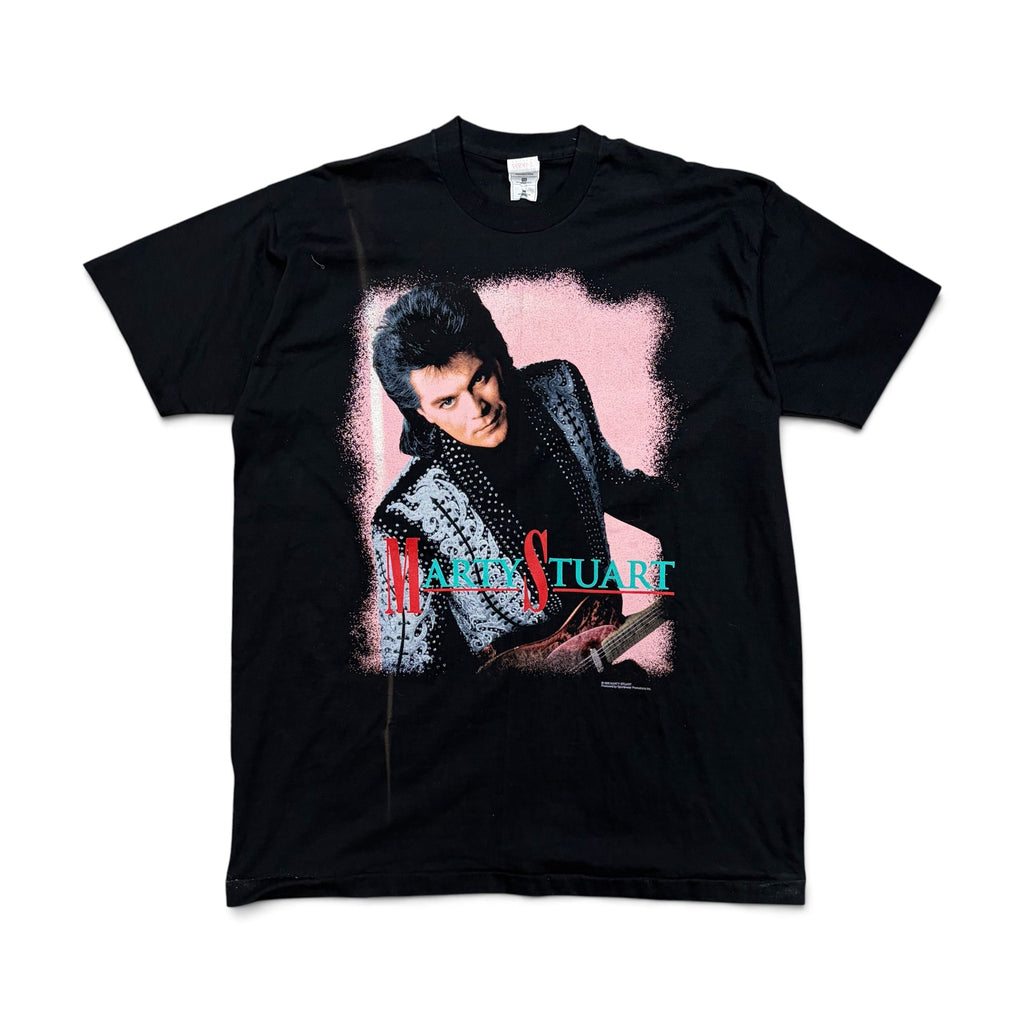 1996 Marty Stuart “Honky Tonkin’s What I Do Best” Tee Black