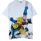 1992 Marvel Wolverine Comic Tee White