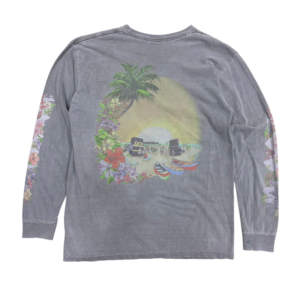 Stussy Hellshire Longsleeve Washed Black