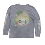 Stussy Hellshire Longsleeve Washed Black