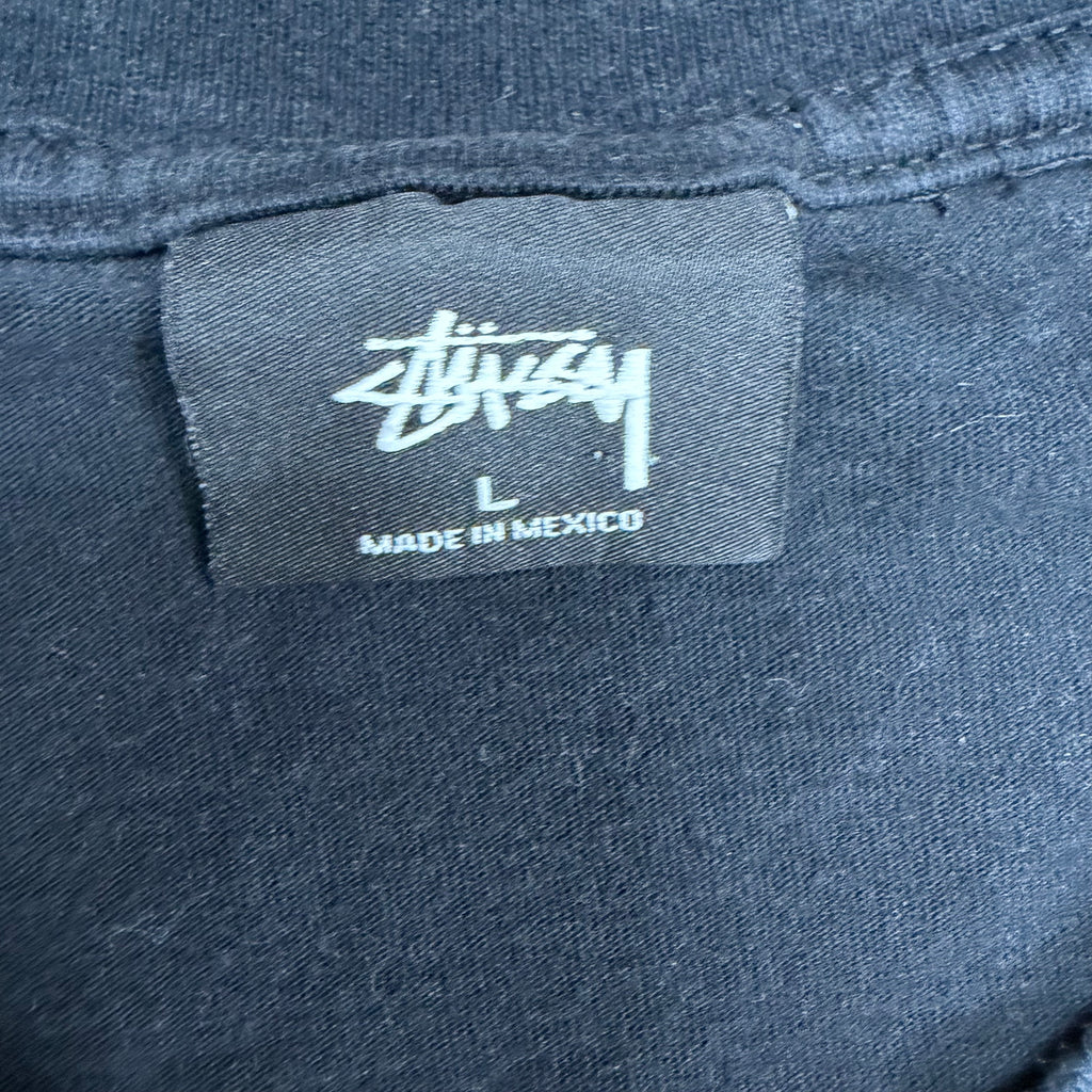 Stussy Basic Logo Tee Black
